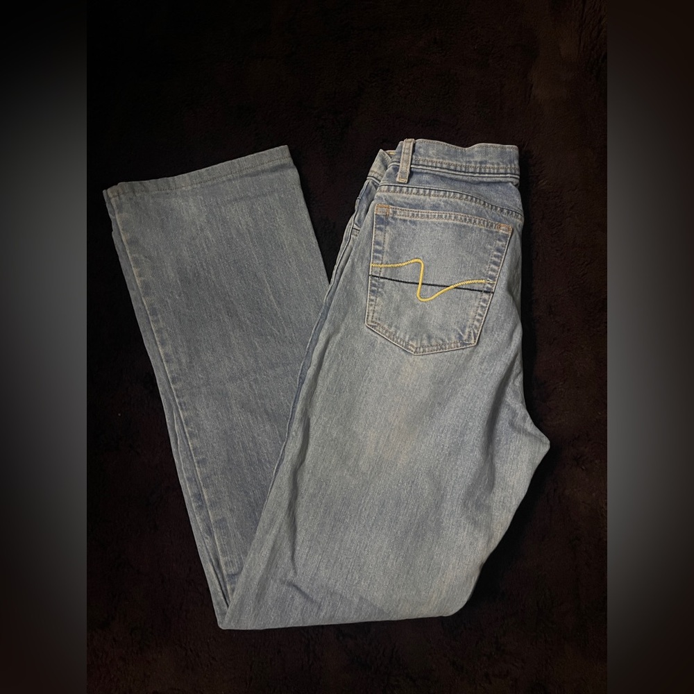 Zena Light Blue Jeans with Red Label